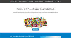 Desktop Screenshot of dpsgproductfacts.com